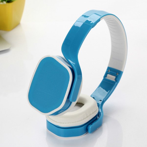 Wholesale High Quality Stereo Headphone with Mic TV09 (Blue)